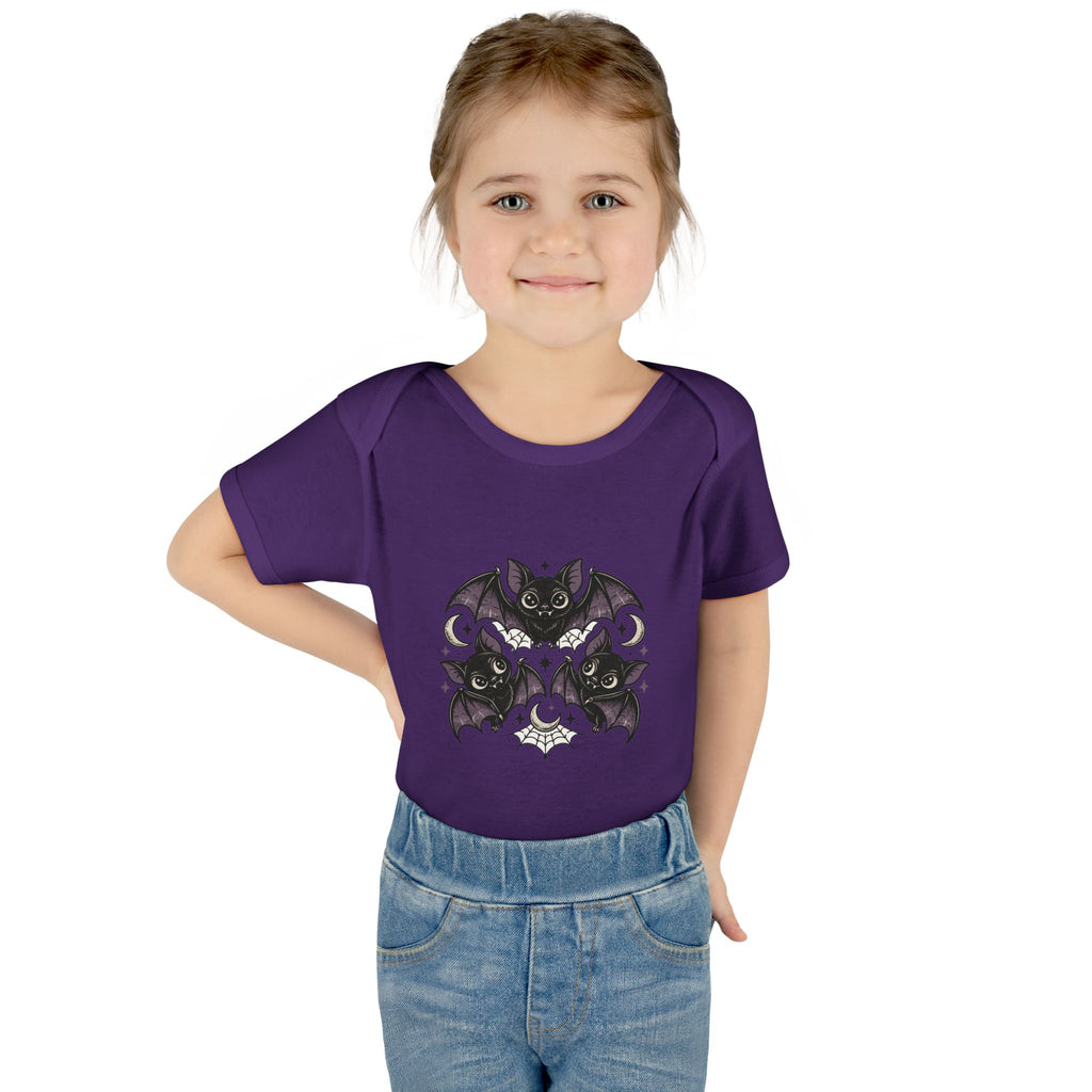 Gothic Bat Baby Bodysuit