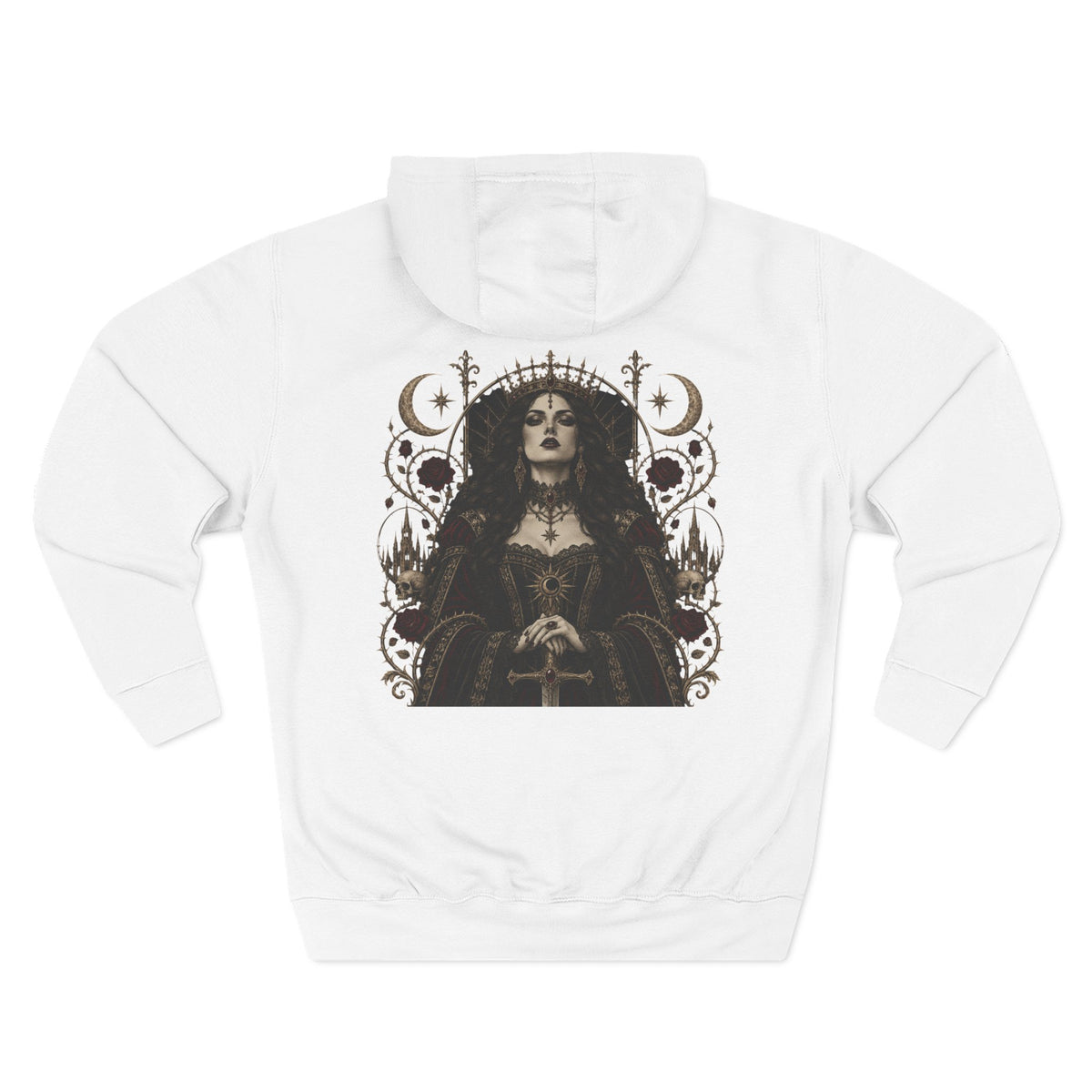 Gothic Queen Fleece Hoodie