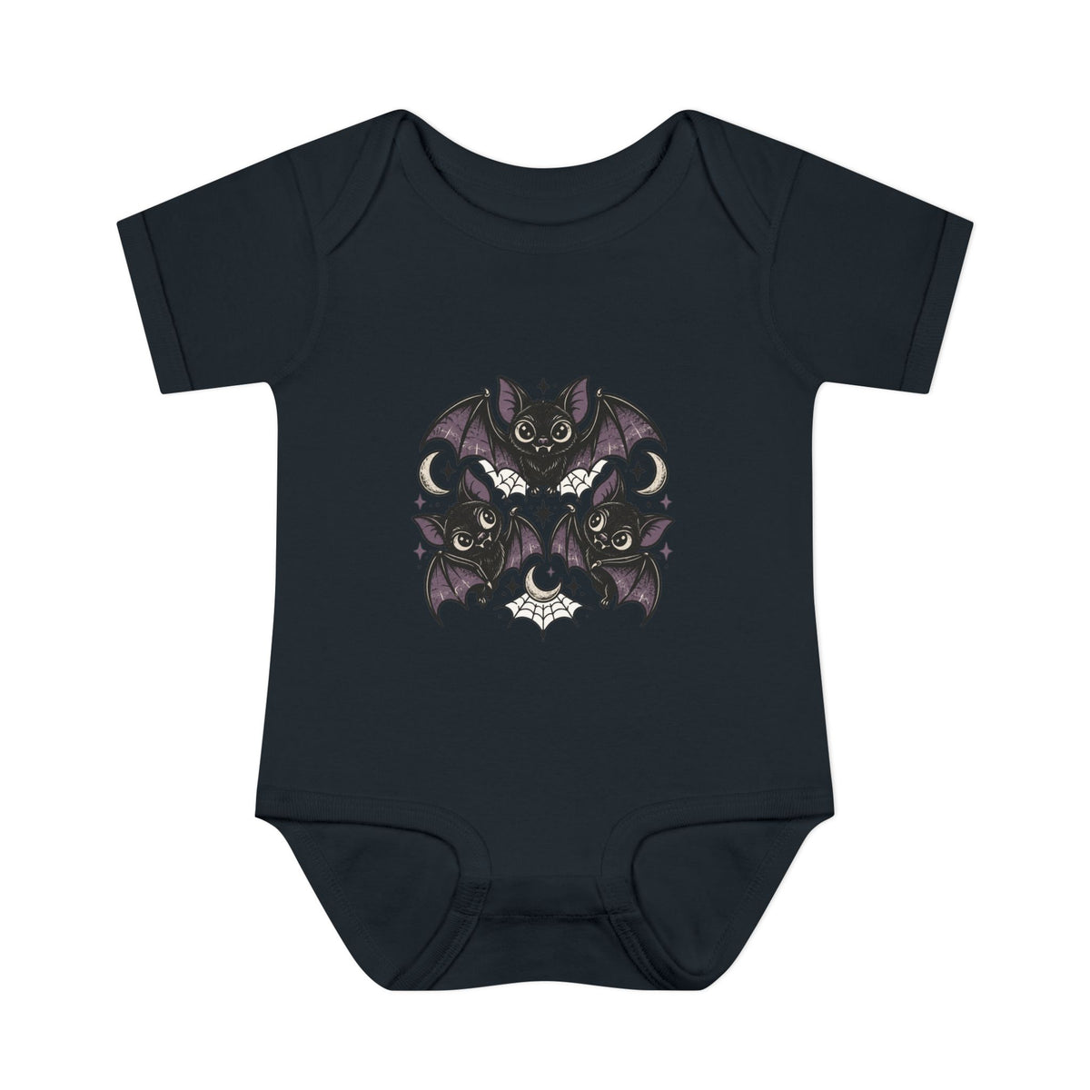 Gothic Bat Baby Bodysuit