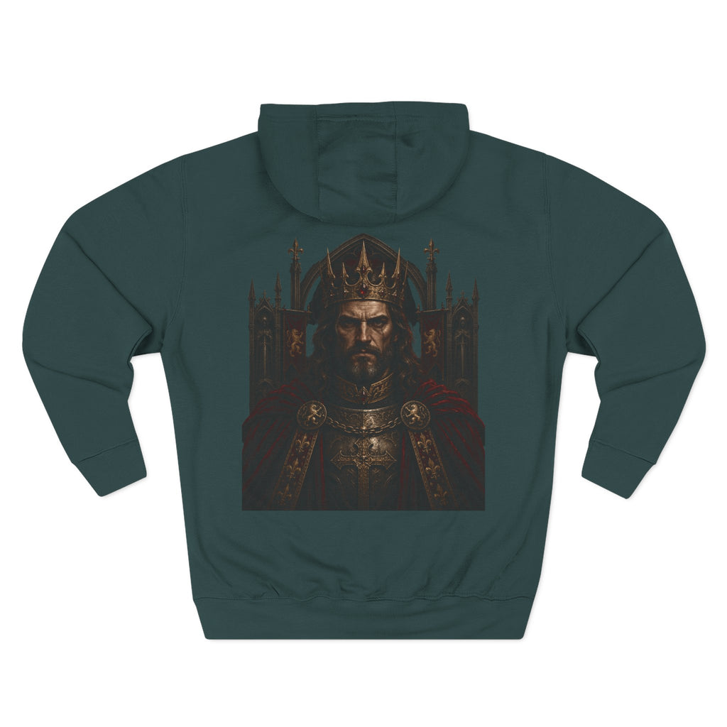 Gothic Kings Medieval Warrior Fleece Hoodie
