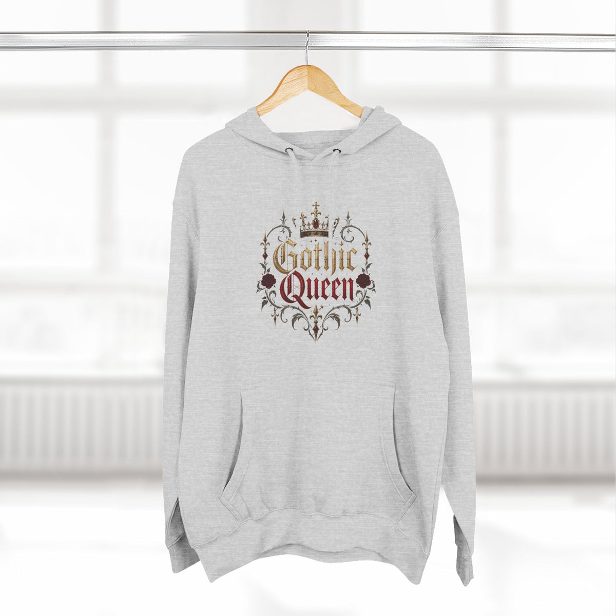Gothic Queen Fleece Hoodie
