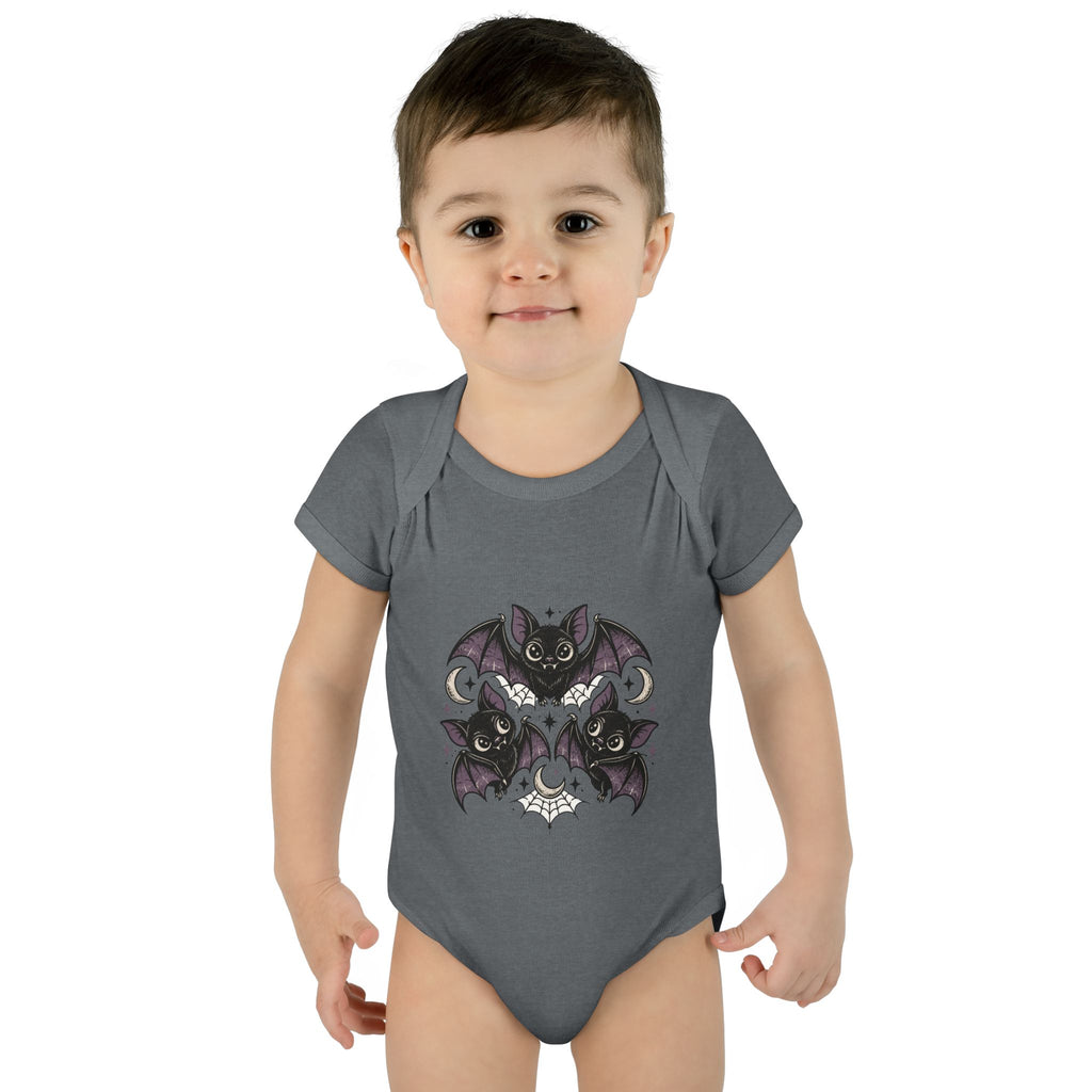 Gothic Bat Baby Bodysuit