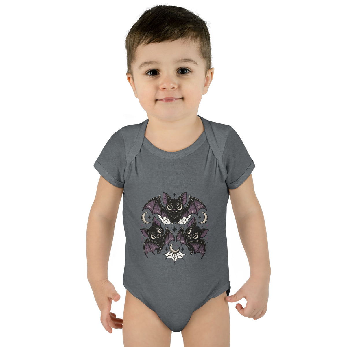 Gothic Bat Baby Bodysuit