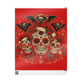 Day of the Dead Sugar Skull Christmas Wrapping Paper