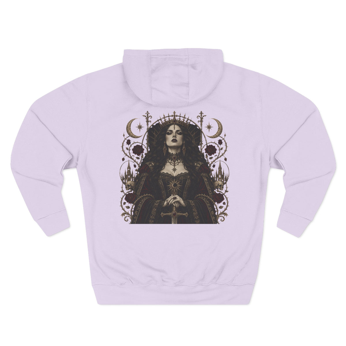 Gothic Queen Fleece Hoodie