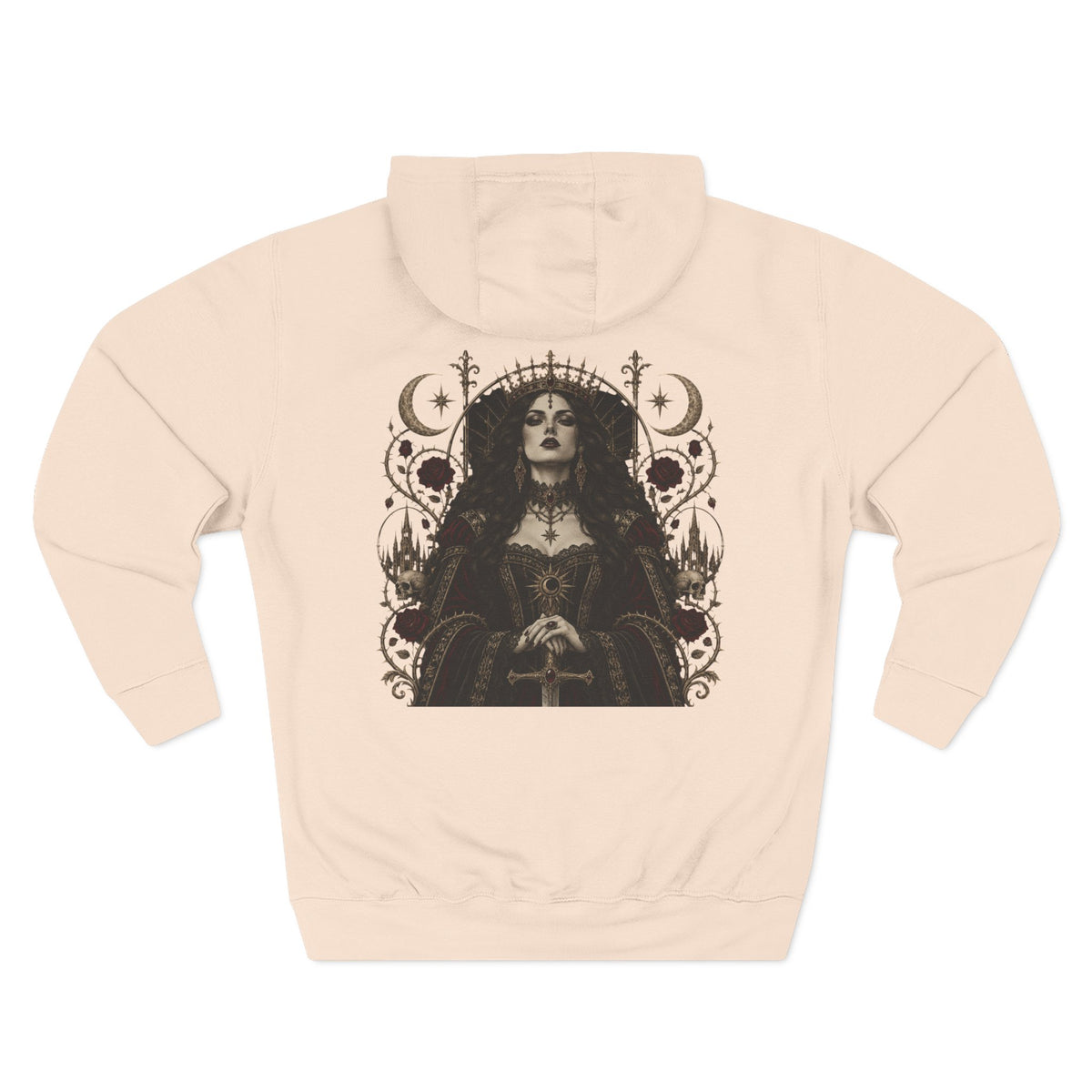 Gothic Queen Fleece Hoodie