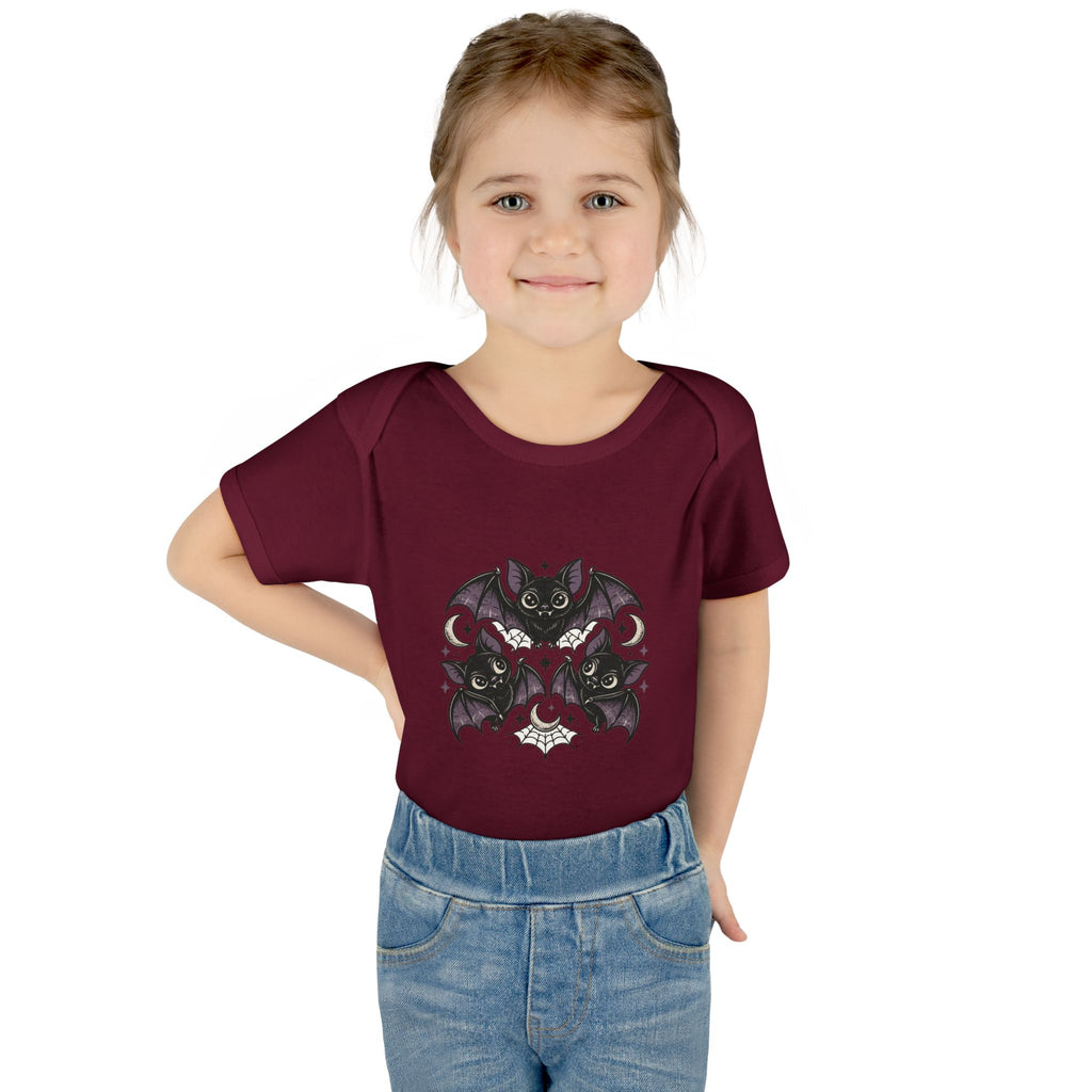Gothic Bat Baby Bodysuit