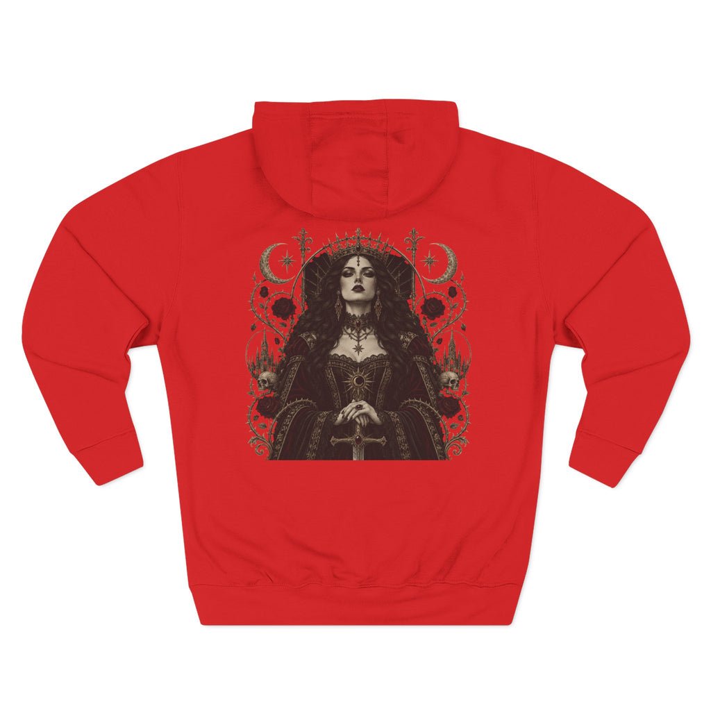 Gothic Queen Fleece Hoodie