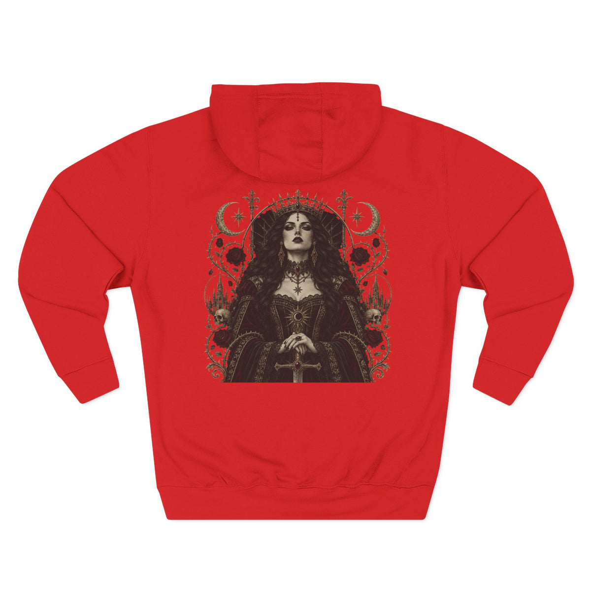 Gothic Queen Fleece Hoodie