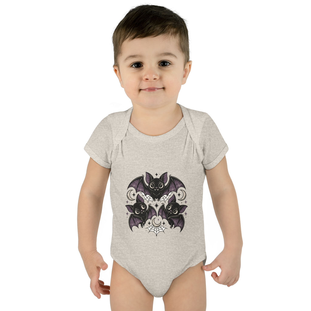 Gothic Bat Baby Bodysuit