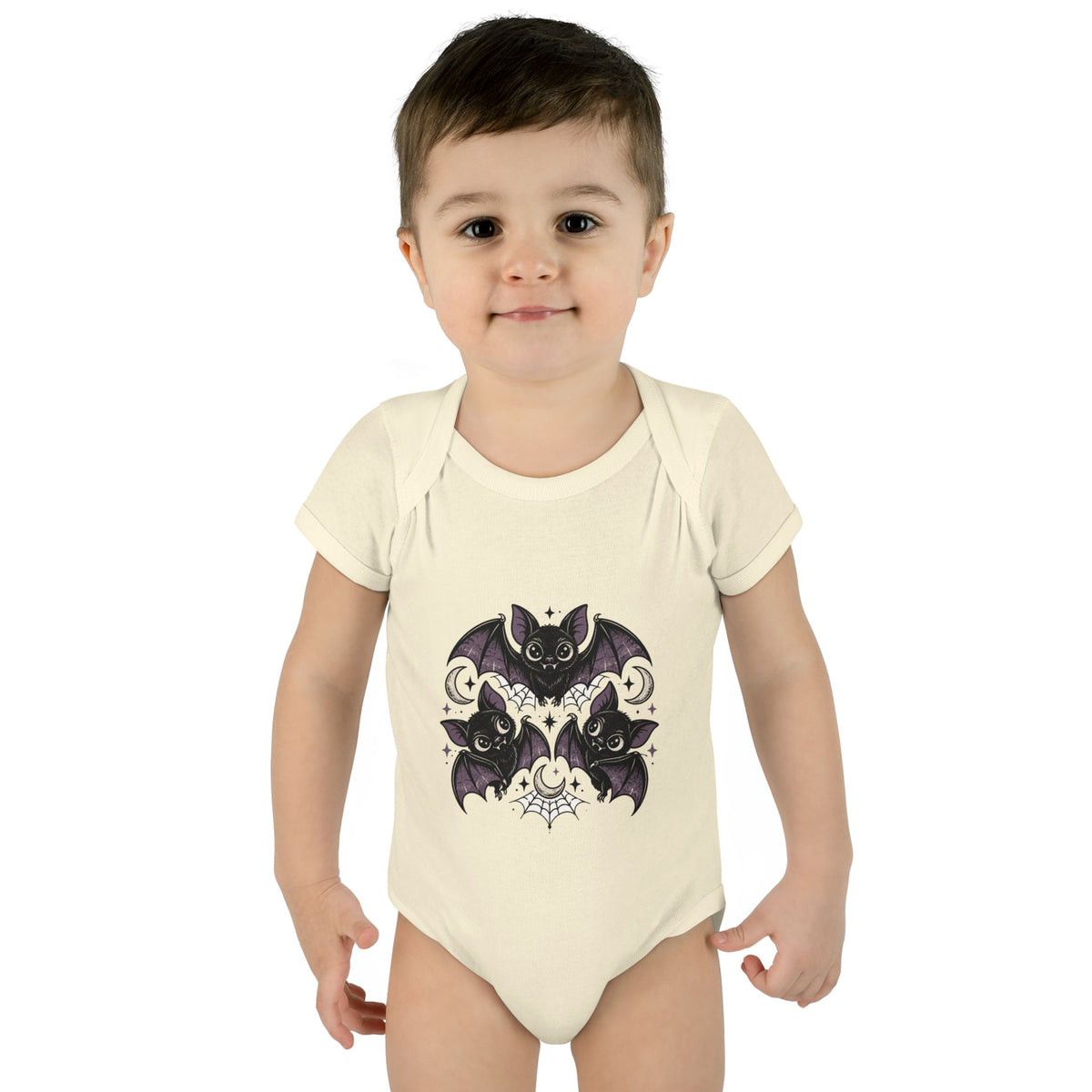 Gothic Bat Baby Bodysuit