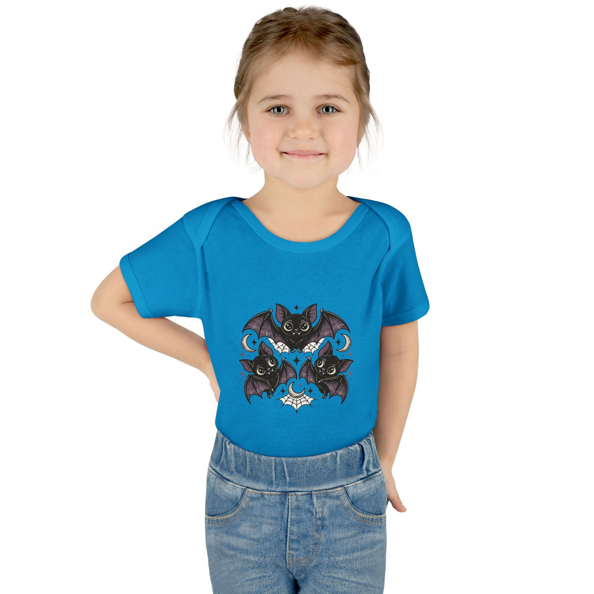 Gothic Bat Baby Bodysuit