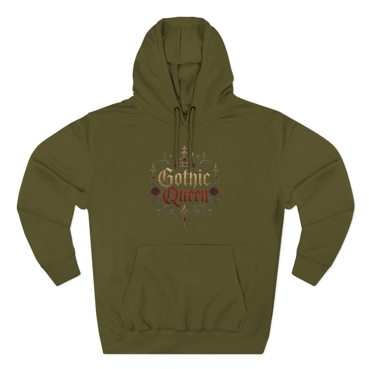 Gothic Queen Fleece Hoodie