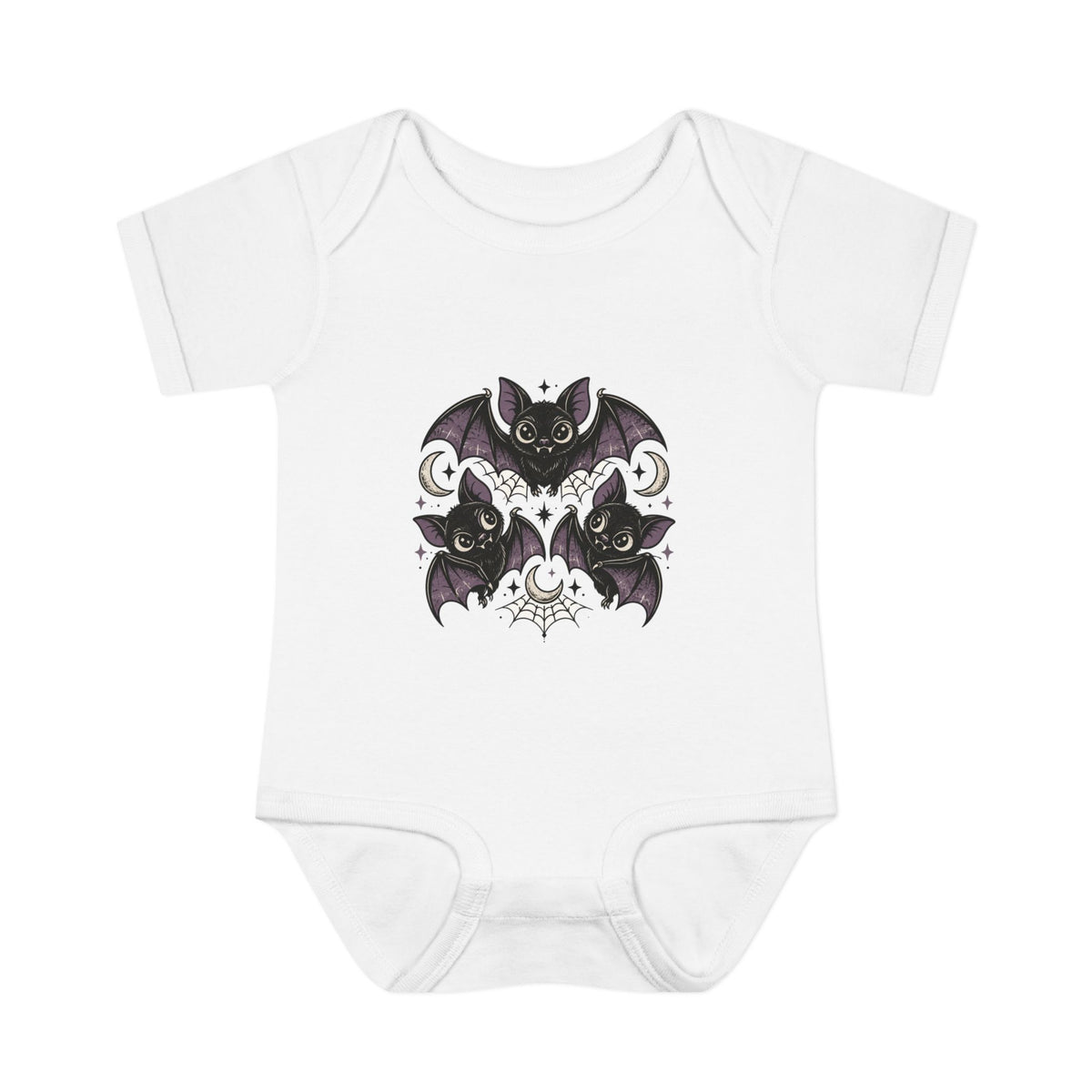 Gothic Bat Baby Bodysuit