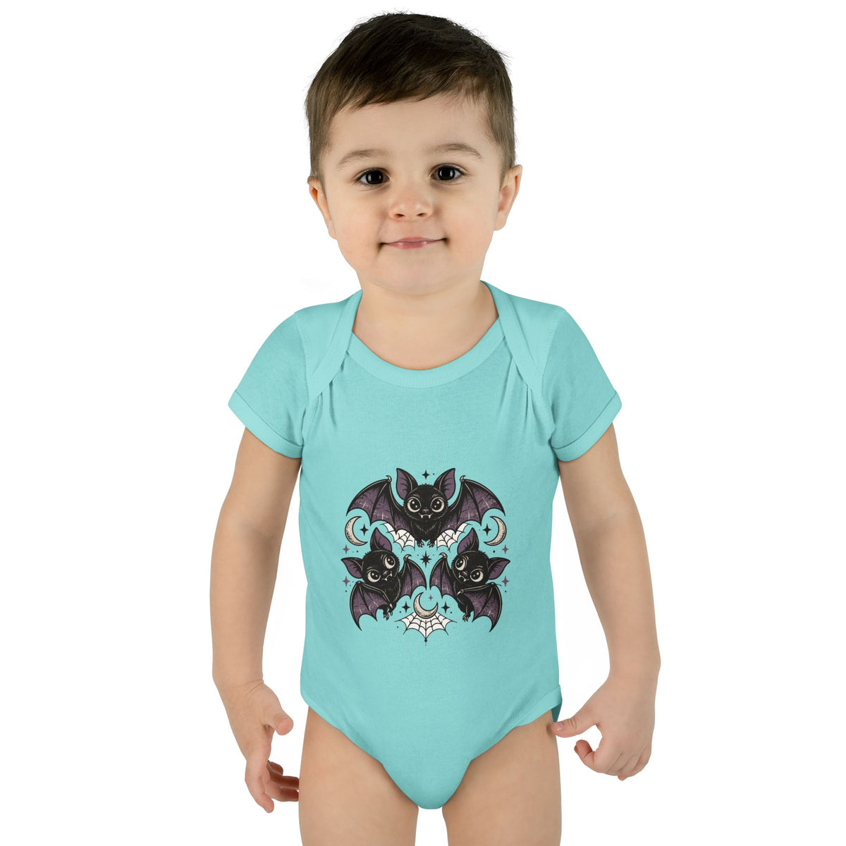 Gothic Bat Baby Bodysuit