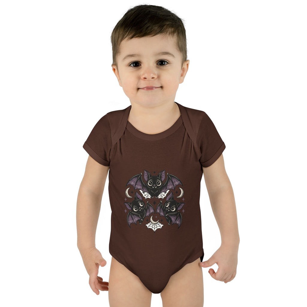 Gothic Bat Baby Bodysuit