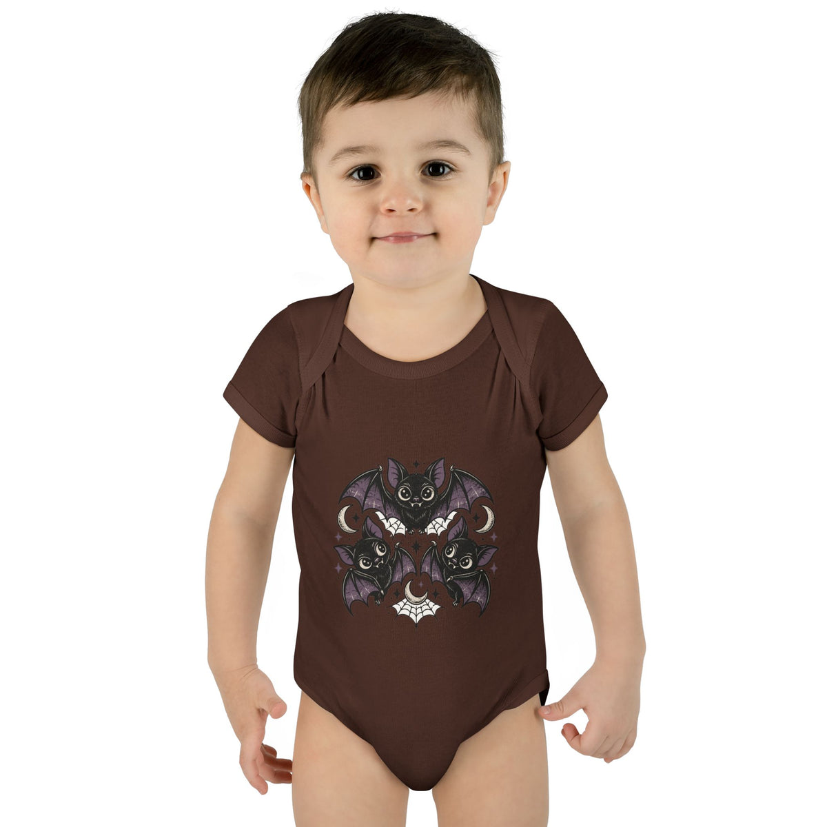 Gothic Bat Baby Bodysuit