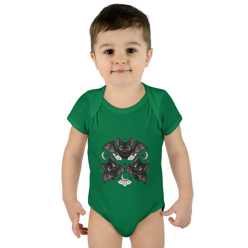 Gothic Bat Baby Bodysuit