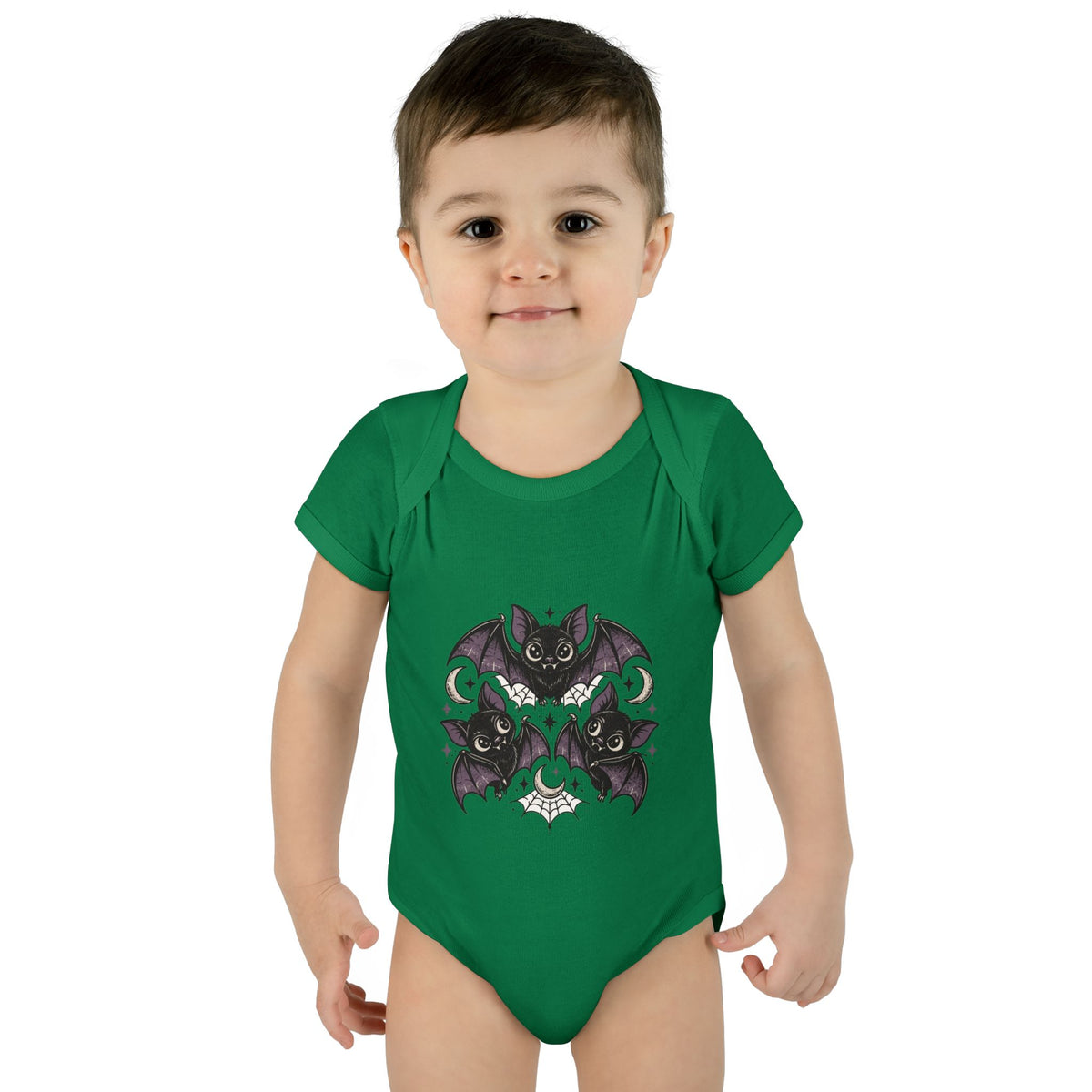 Gothic Bat Baby Bodysuit