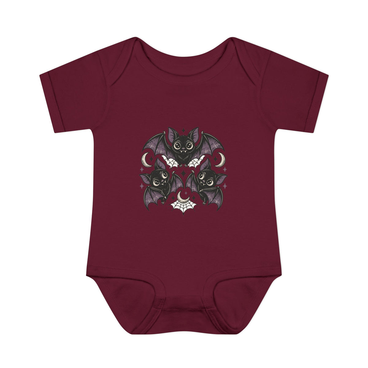 Gothic Bat Baby Bodysuit
