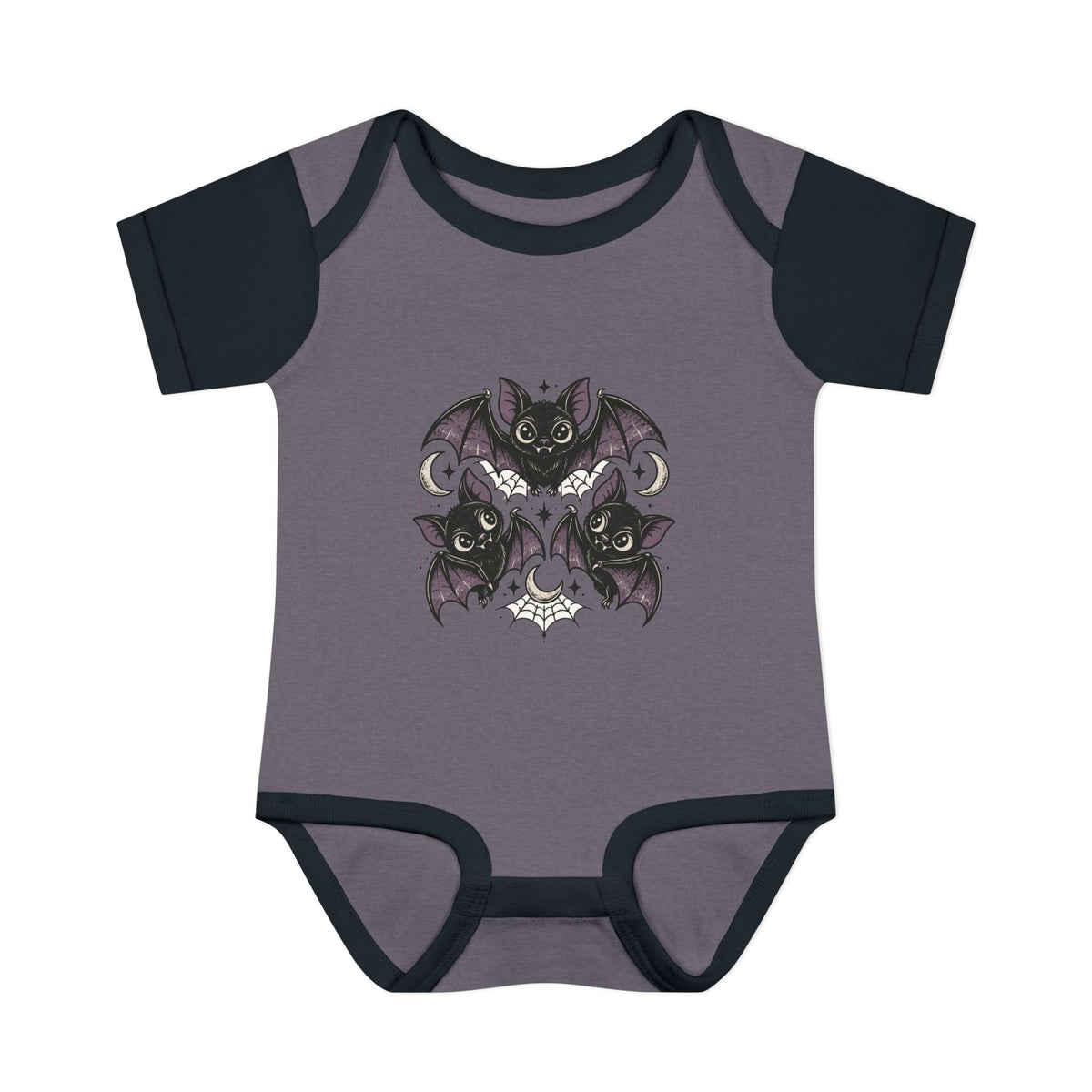 Gothic Bat Baby Bodysuit