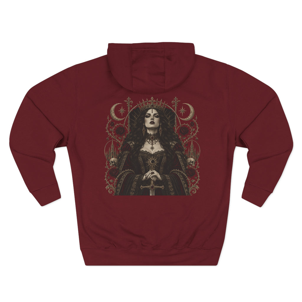 Gothic Queen Fleece Hoodie