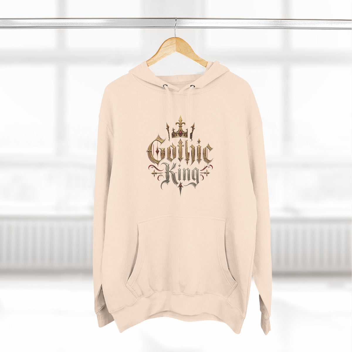 Gothic Kings Medieval Warrior Fleece Hoodie