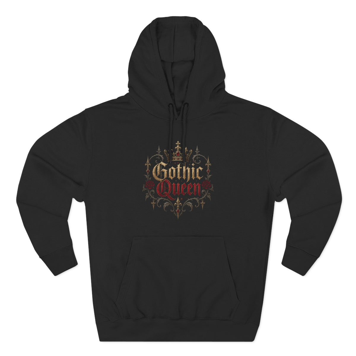 Gothic Queen Fleece Hoodie