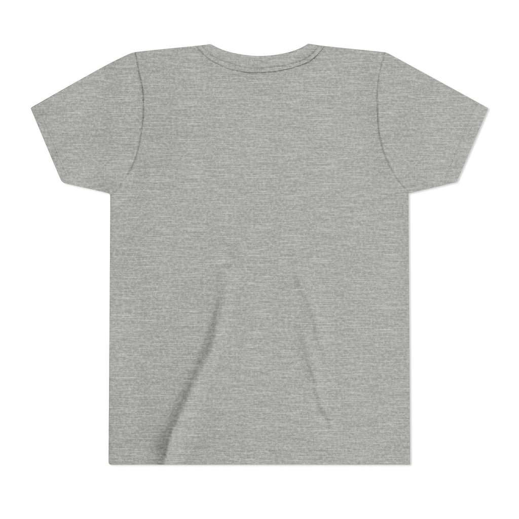 Youth Short Sleeve Tee – Cute Pink Unicorn Moon Fantasy Shirt