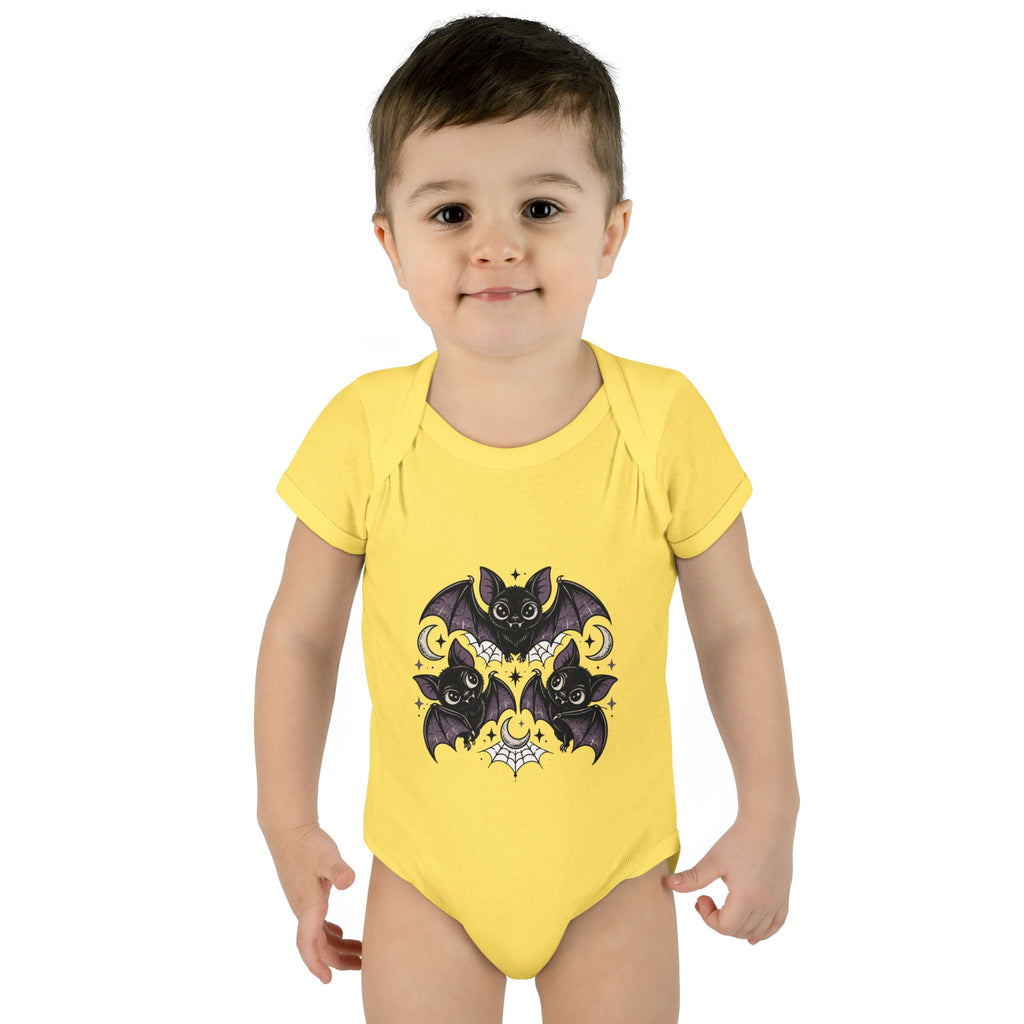 Gothic Bat Baby Bodysuit