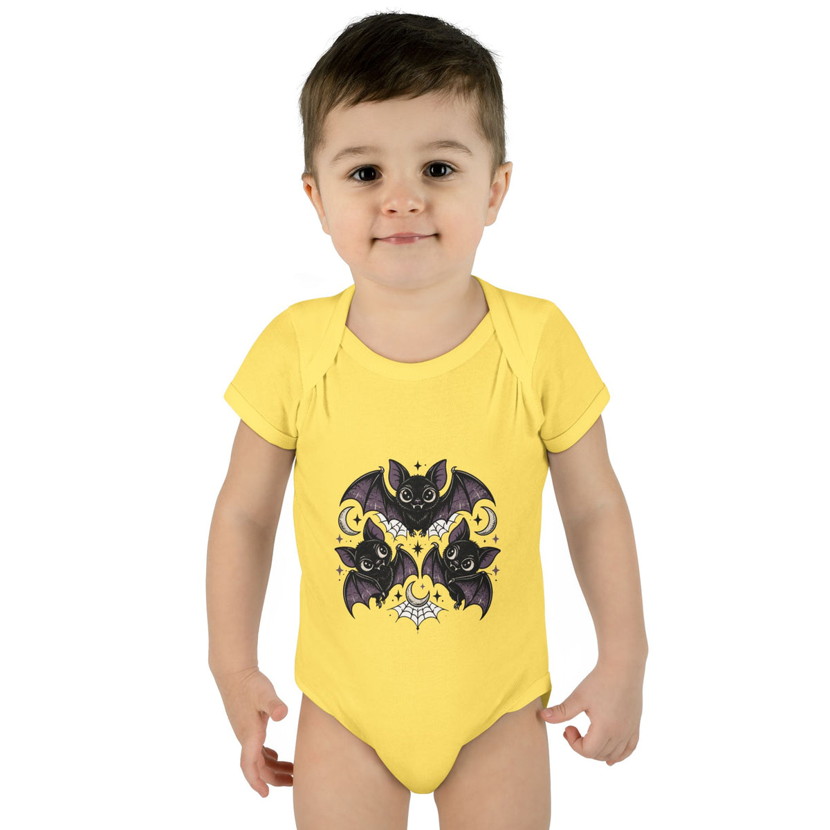 Gothic Bat Baby Bodysuit