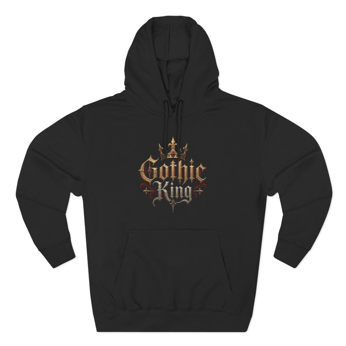 Gothic Kings Medieval Warrior Fleece Hoodie