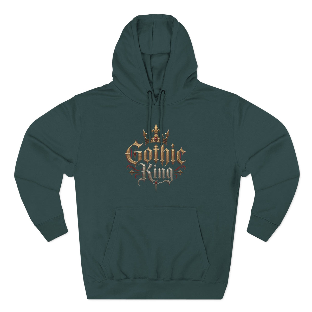 Gothic Kings Medieval Warrior Fleece Hoodie