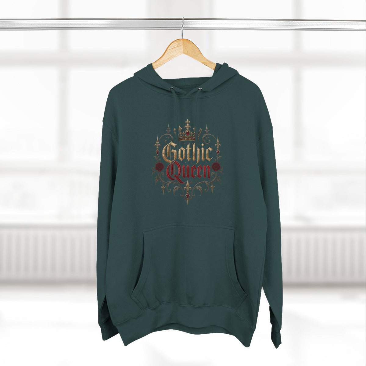 Gothic Queen Fleece Hoodie
