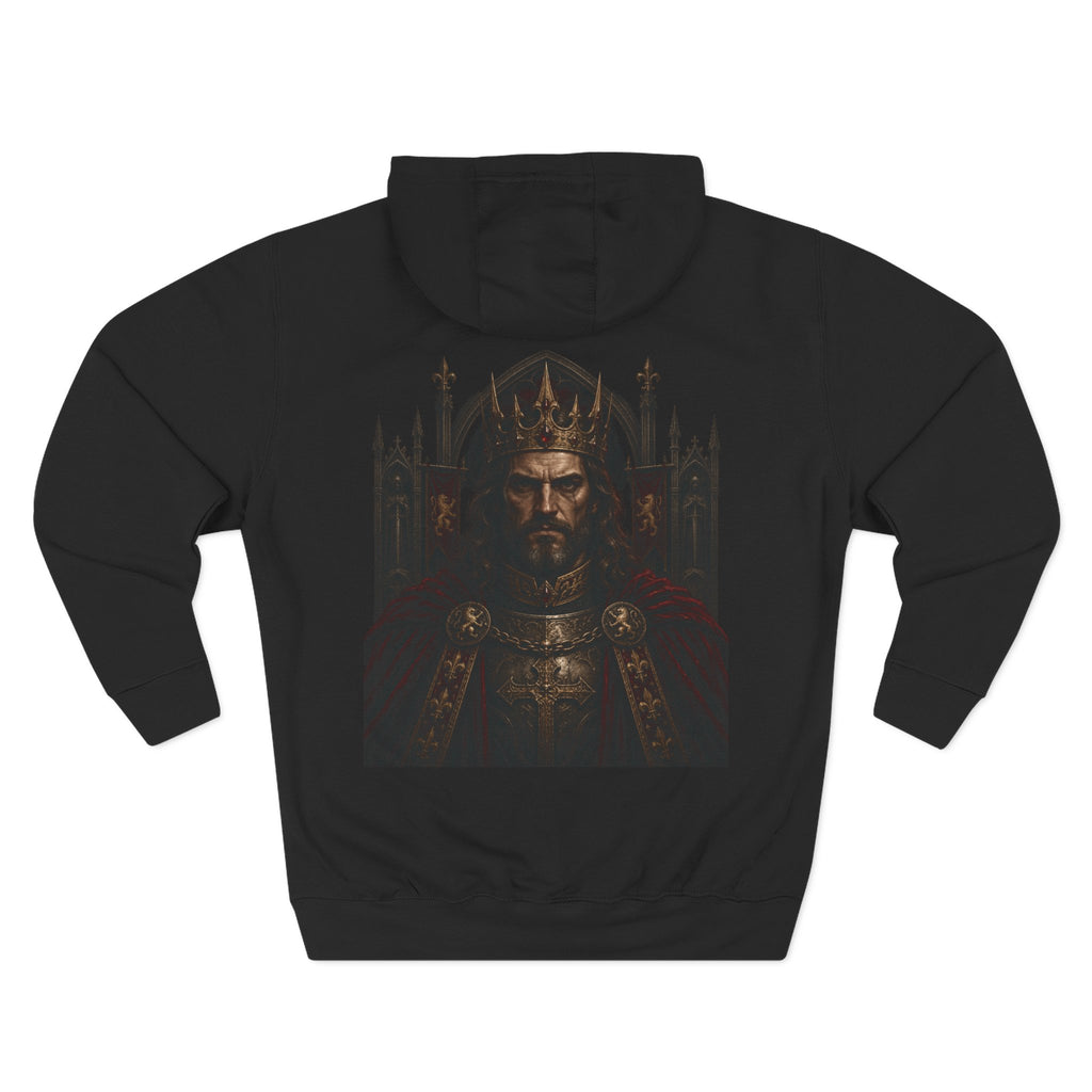 Gothic Kings Medieval Warrior Fleece Hoodie