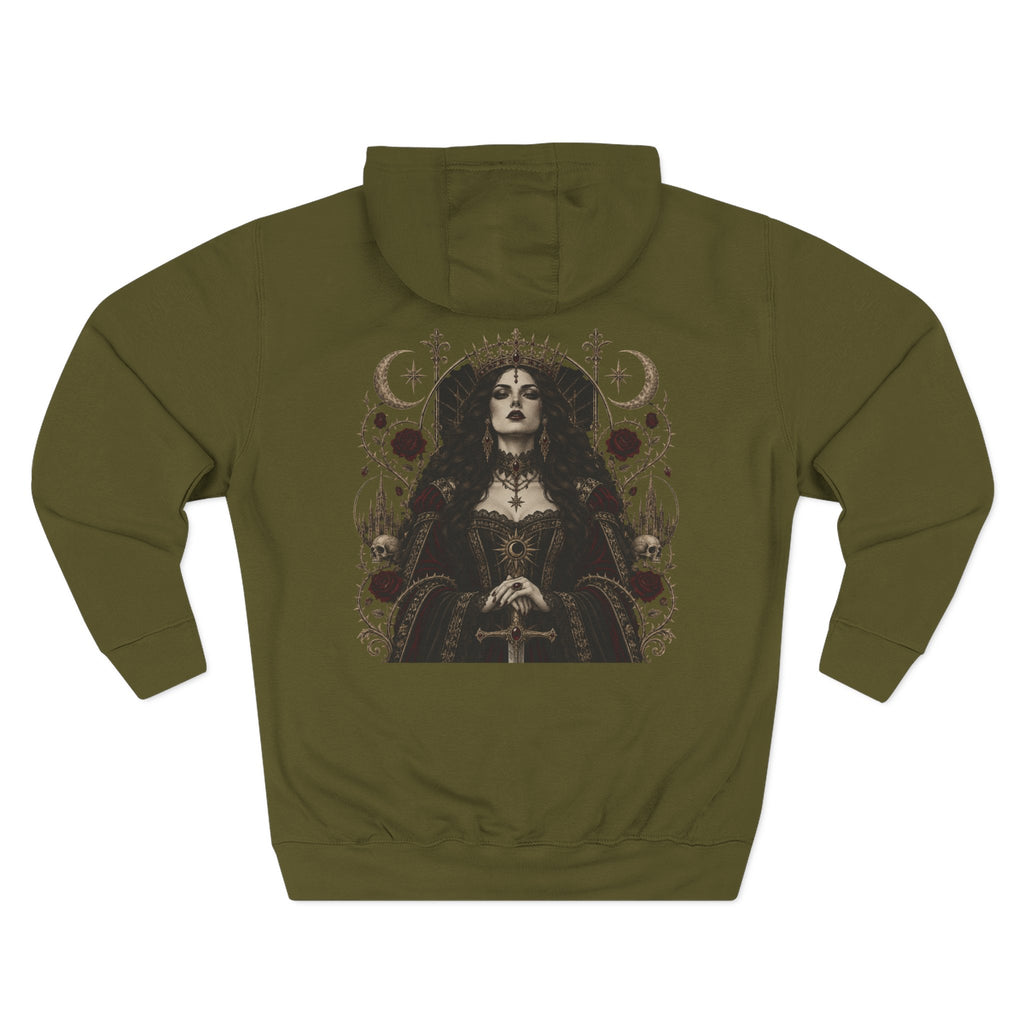 Gothic Queen Fleece Hoodie