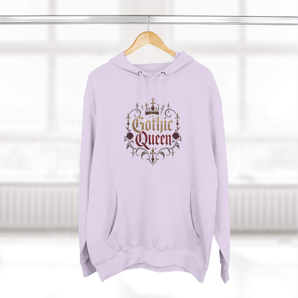 Gothic Queen Fleece Hoodie