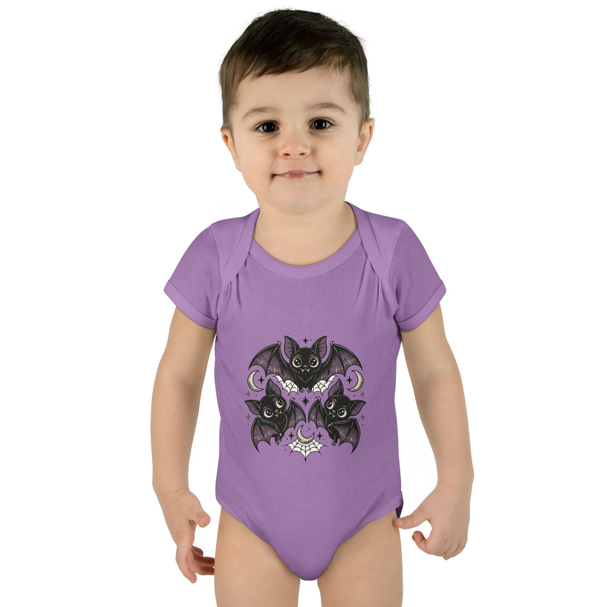 Gothic Bat Baby Bodysuit