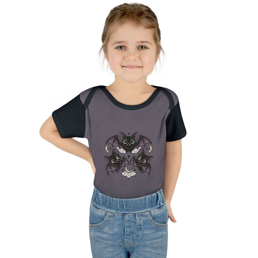 Gothic Bat Baby Bodysuit