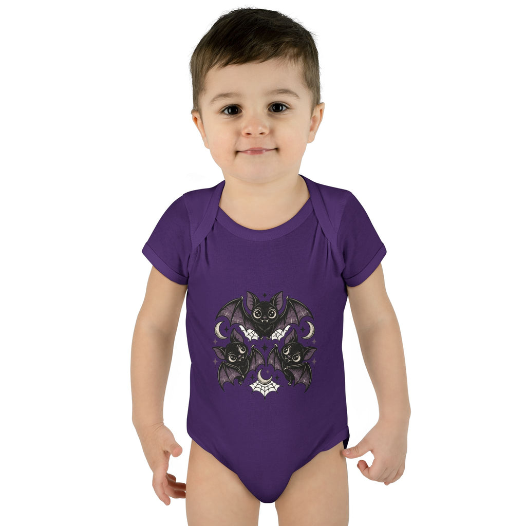 Gothic Bat Baby Bodysuit
