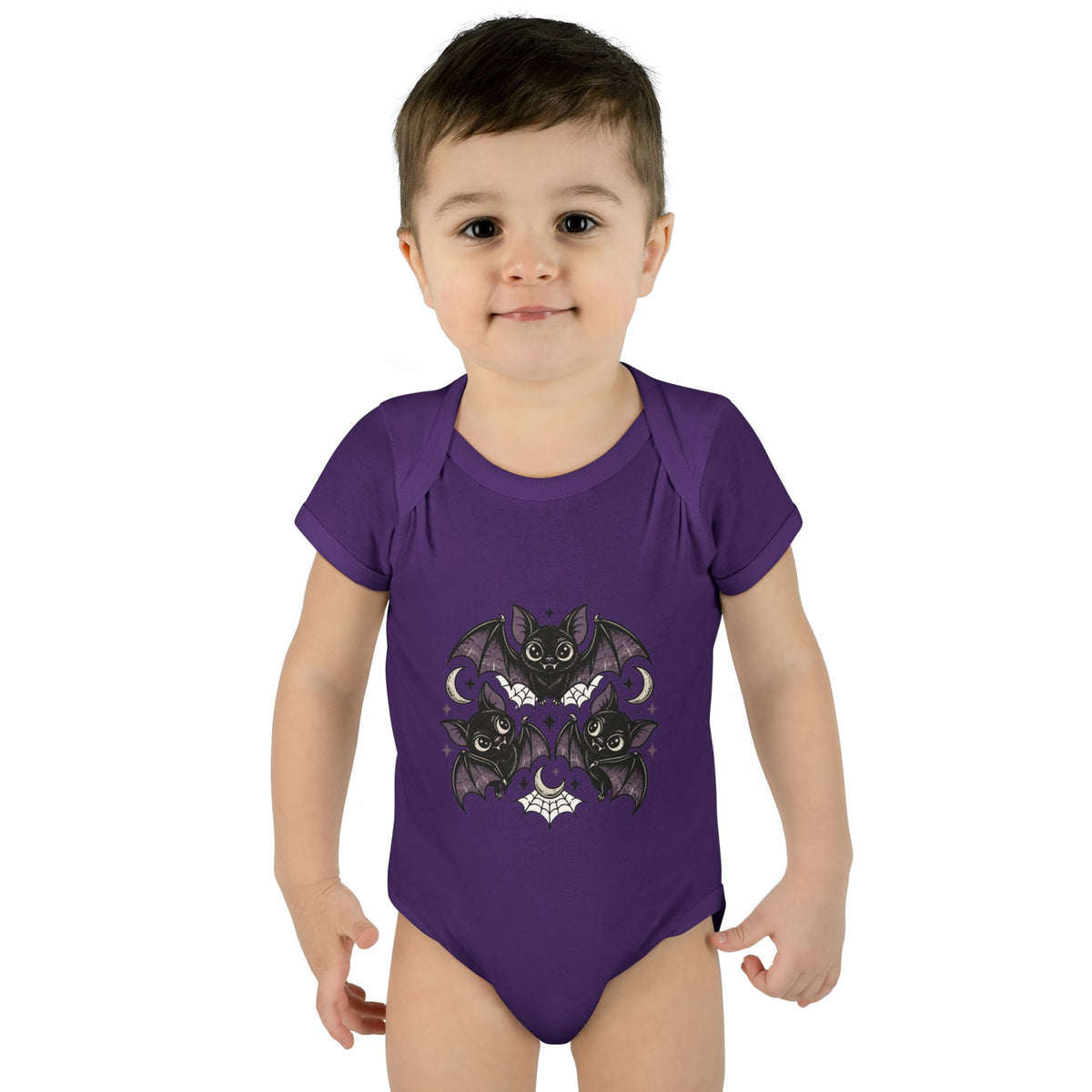 Gothic Bat Baby Bodysuit