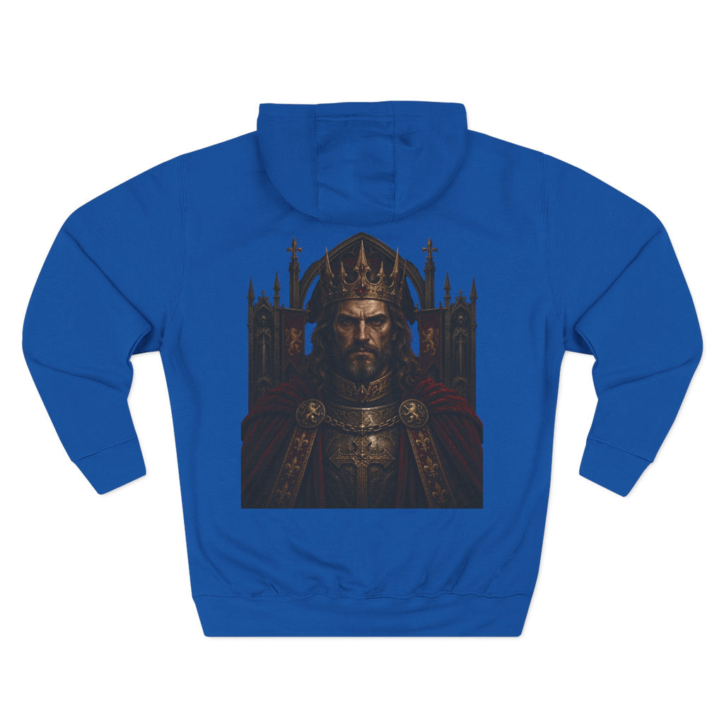 Gothic Kings Medieval Warrior Fleece Hoodie