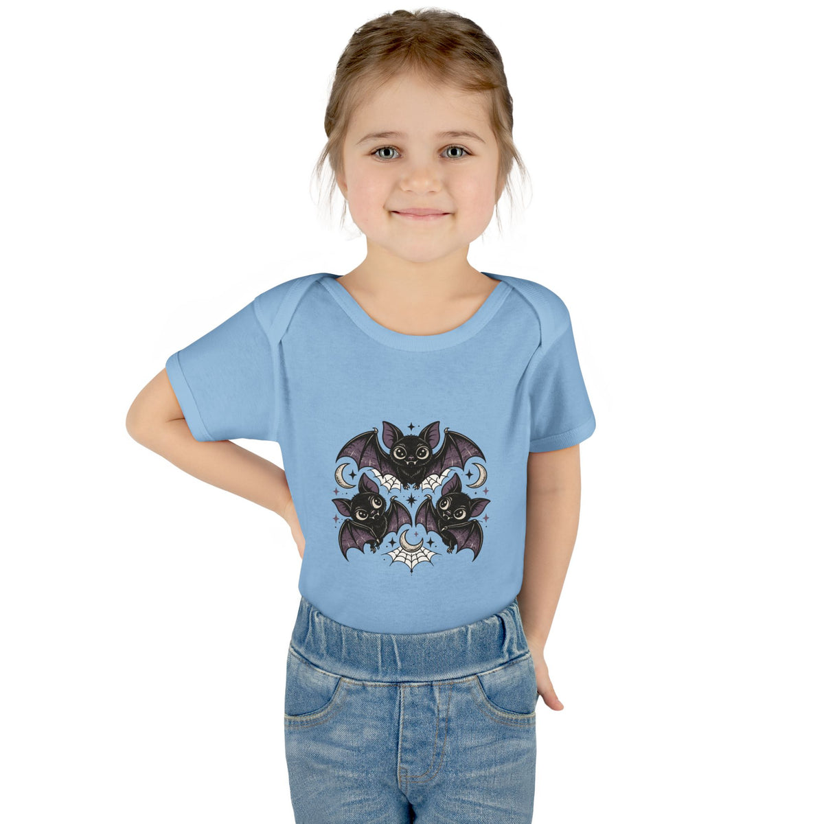 Gothic Bat Baby Bodysuit