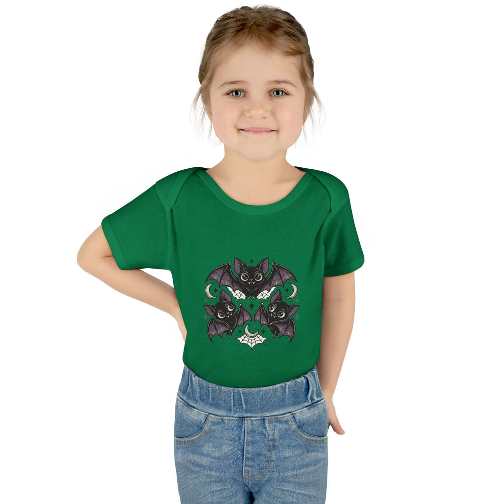 Gothic Bat Baby Bodysuit