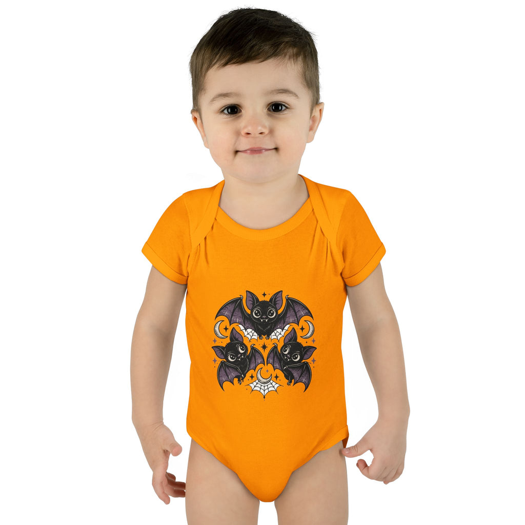 Gothic Bat Baby Bodysuit