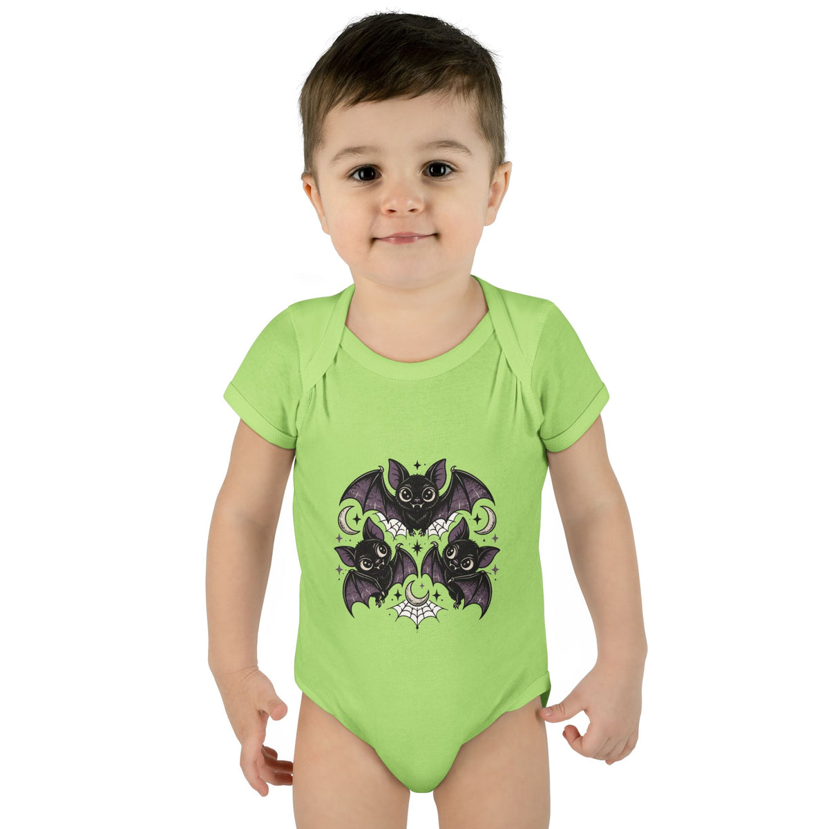 Gothic Bat Baby Bodysuit