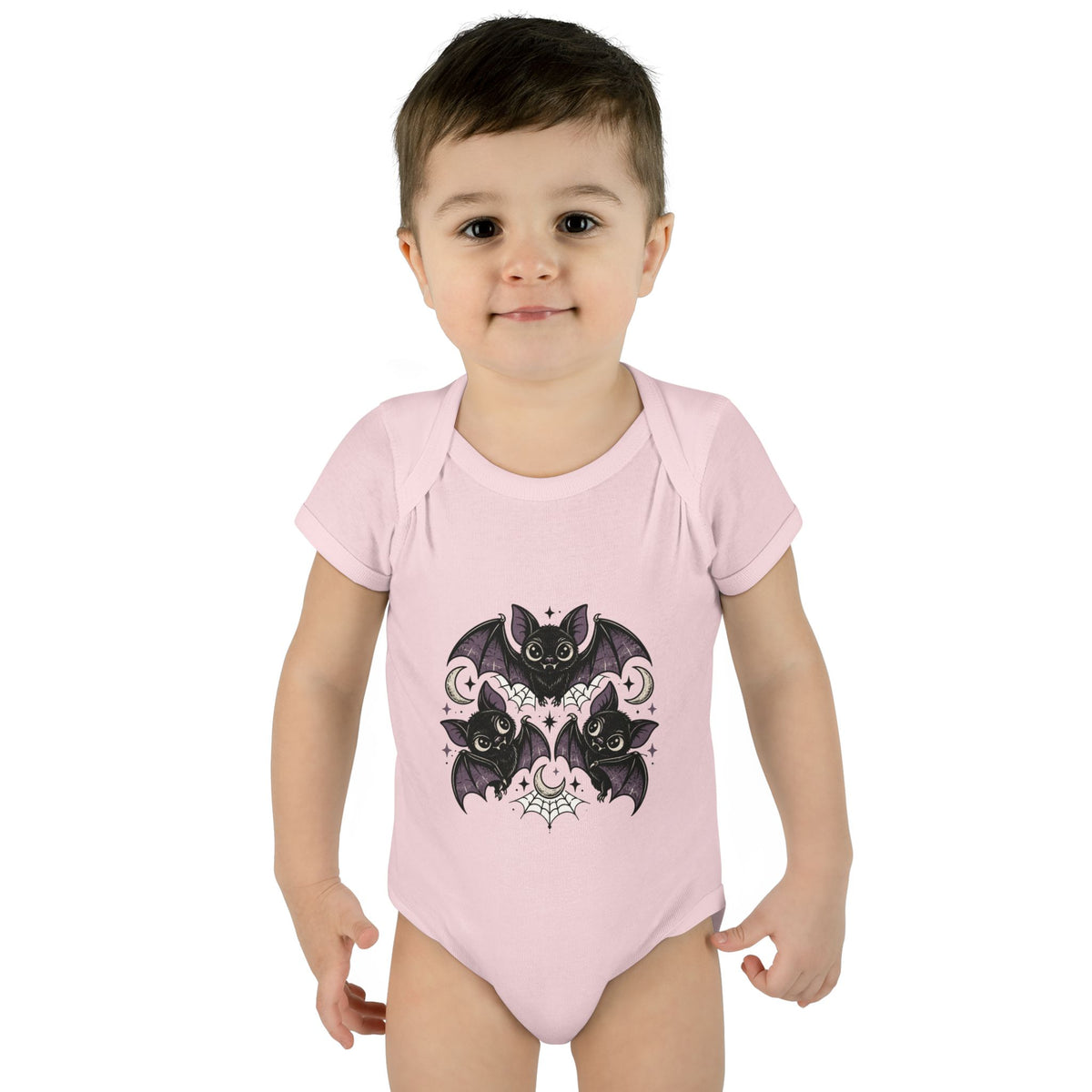 Gothic Bat Baby Bodysuit