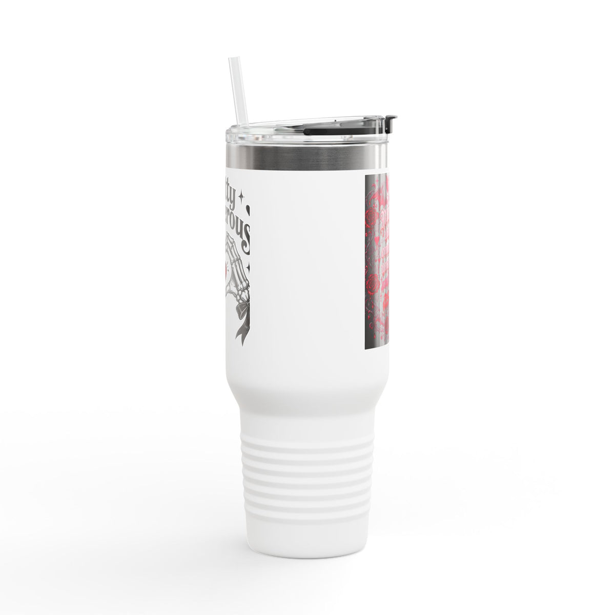 Mentally Unstable Travel Mug – 40oz Insulated Tumbler
