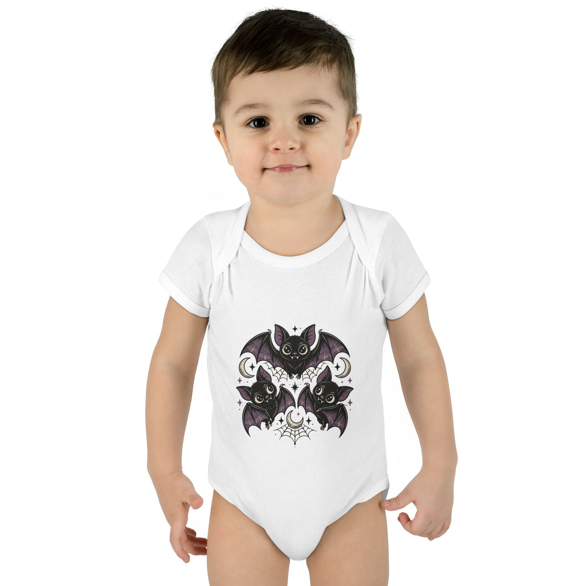 Gothic Bat Baby Bodysuit