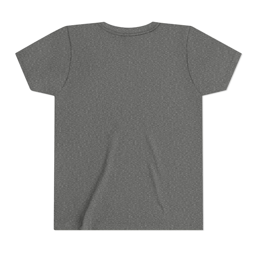 Youth Short Sleeve Tee – Cute Pink Unicorn Moon Fantasy Shirt